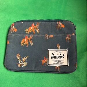 Herschel Supply Company ipad Sleeve with Equestrian Design